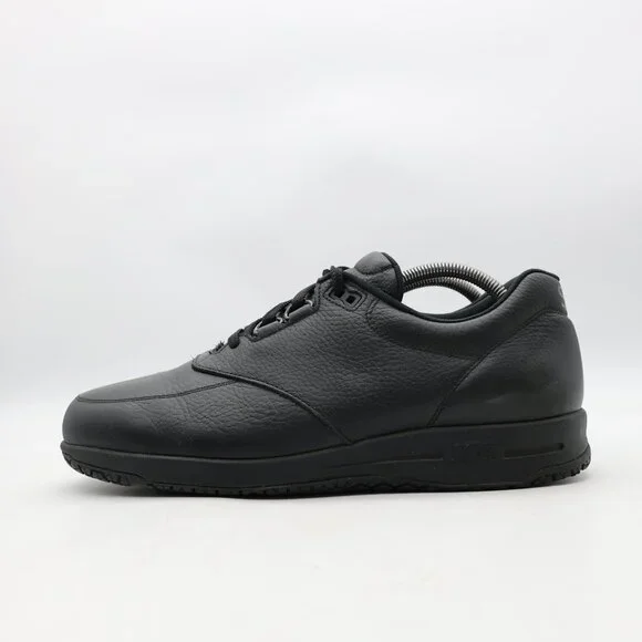 SAS Liberty Slip Resistant Sneakers Oxfords Men's Size 10.5 M Black Leather